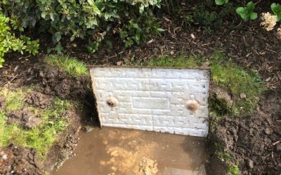 Blocked Septic tank